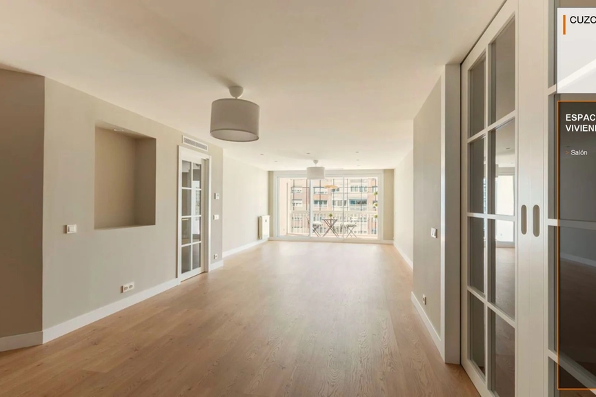Vivienda Exterior de Diseño a Estrenar en Chamartín