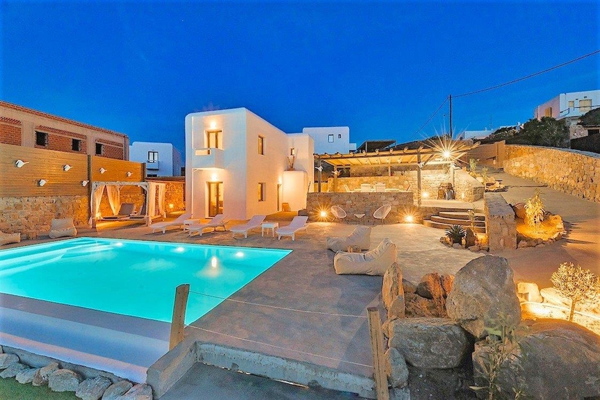 Impresionante villa en venta con excepcionales calidades en la codiciada Isla de Mykonos.