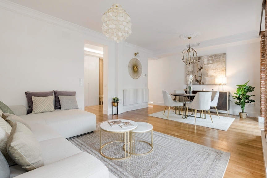 Beautiful brand new refurbished flat in the heart of Goya, in the Salamanca neighbourhood.