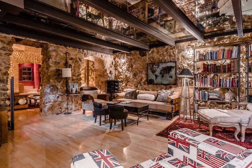 Espectacular loft en el Madrid de Los Austrias