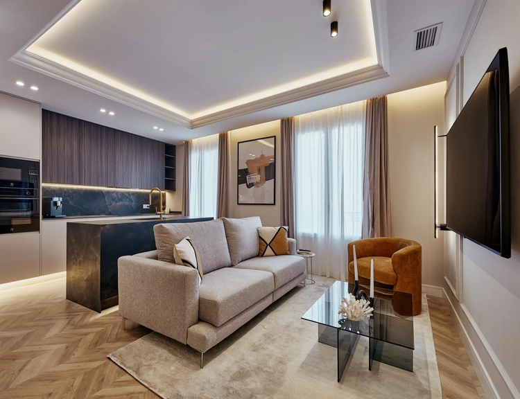 Luminosa vivienda en el barrio de Salamanca