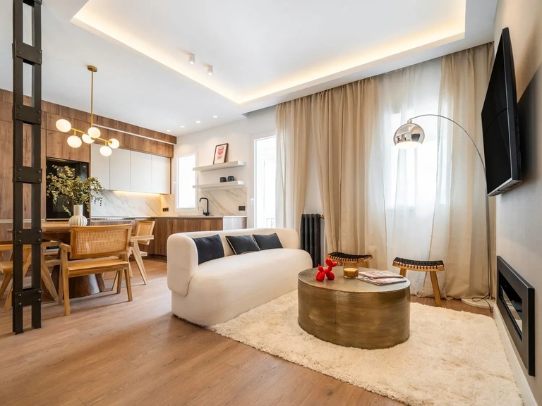 Ático de lujo con terraza privada en Recoletos