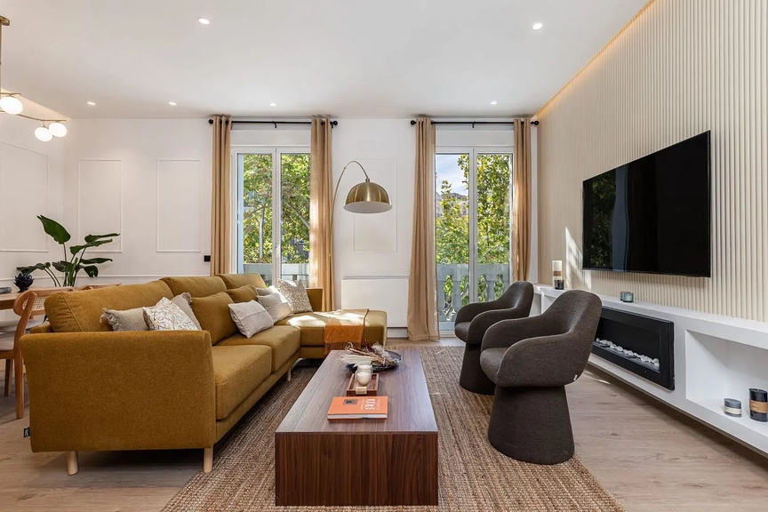 Spacious and elegant apartment in the heart of Madrid