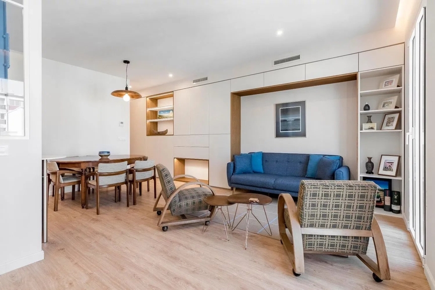 Vivienda de diseño con encanto clásico junto al Parque del Oeste