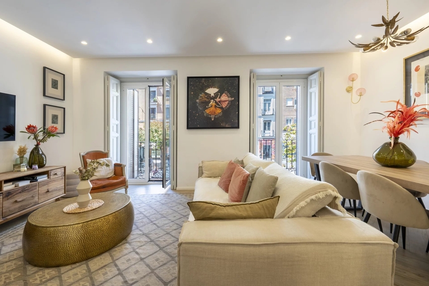 Piso reformado con encanto clásico en Justicia