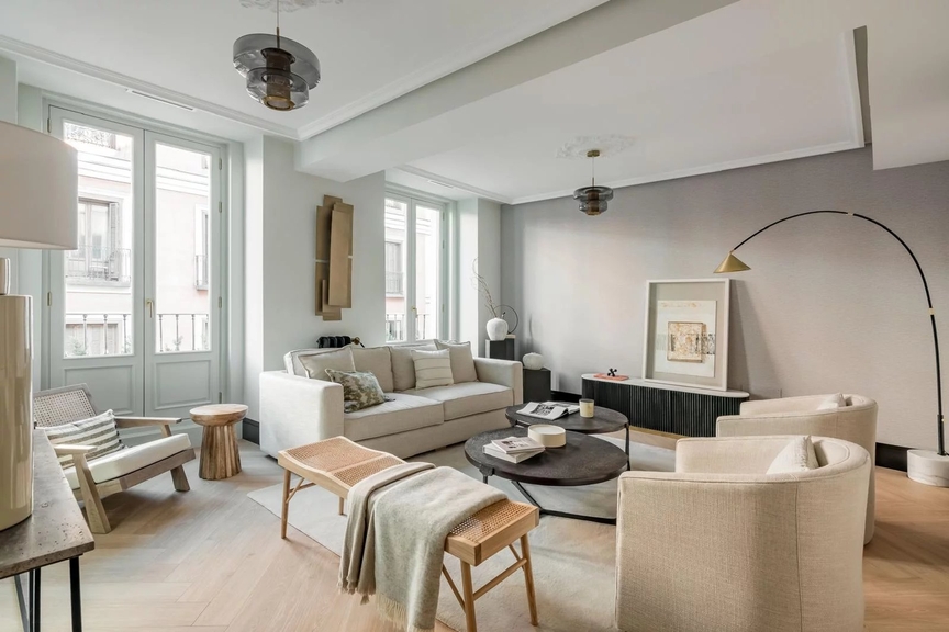 Vivienda reformada con garaje en el céntrico barrio de Palacio