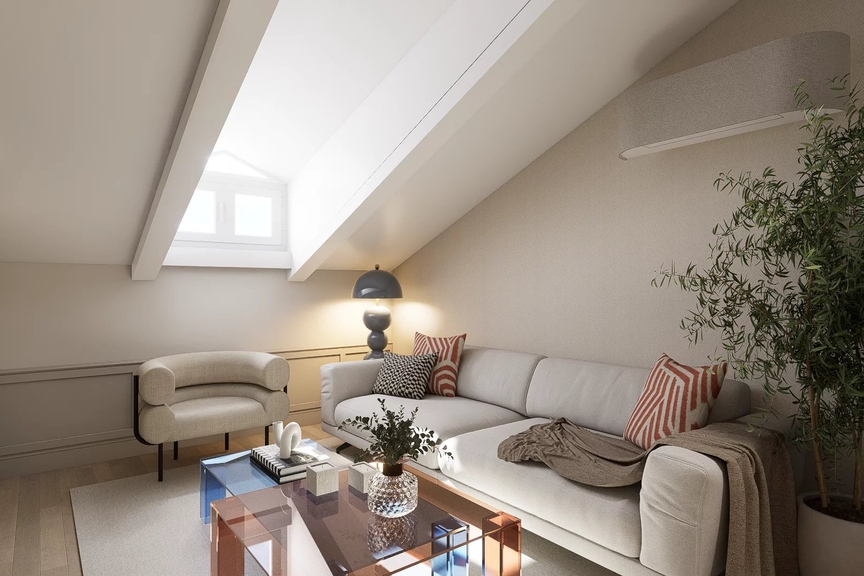 Charming renovated interior flat on the most emblematic street in Justicia