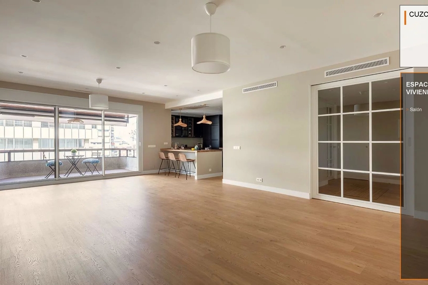 Vivienda de diseño con garaje y alta rentabilidad junto a Castellana