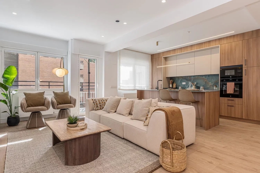 Exclusive property with a terrace and stunning views of the Retiro