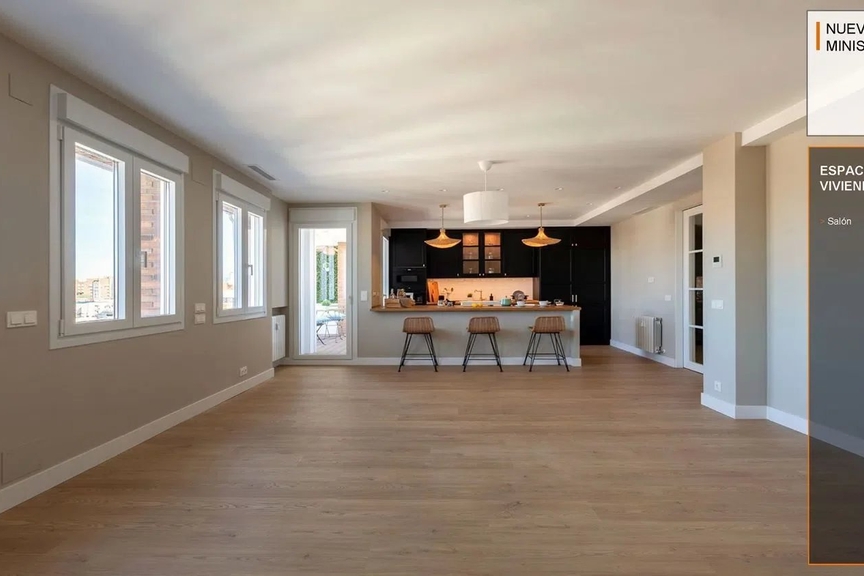 Vivienda de Diseño a Estrenar en Nuevos Ministerios con Alta Rentabilidad