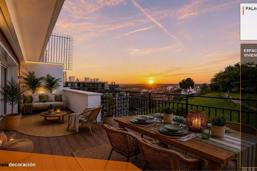  Vivienda de Diseño a Estrenar con Vistas Únicas en Palacio